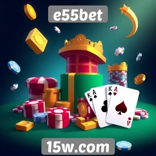 Comparativo de jogos de cassino disponíveis no e55bet